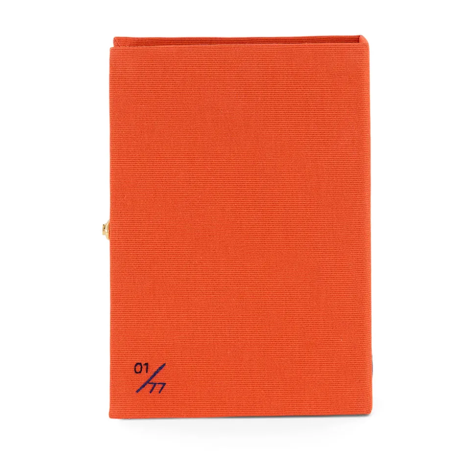 Non-Strapped|Book Clutch<Olympia Le-Tan St Moritz Orange