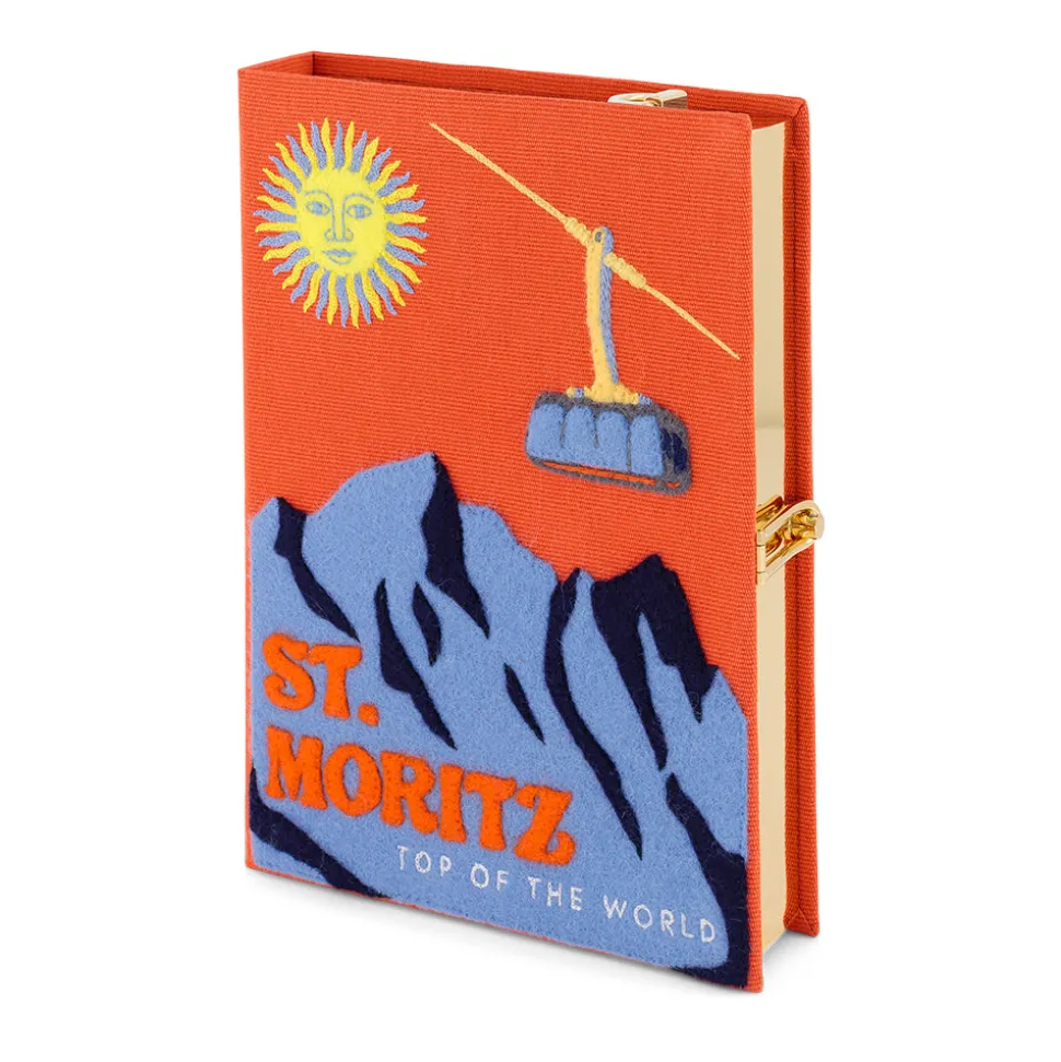 Strapped|Book Clutch<Olympia Le-Tan St Moritz Orange (Strapped)