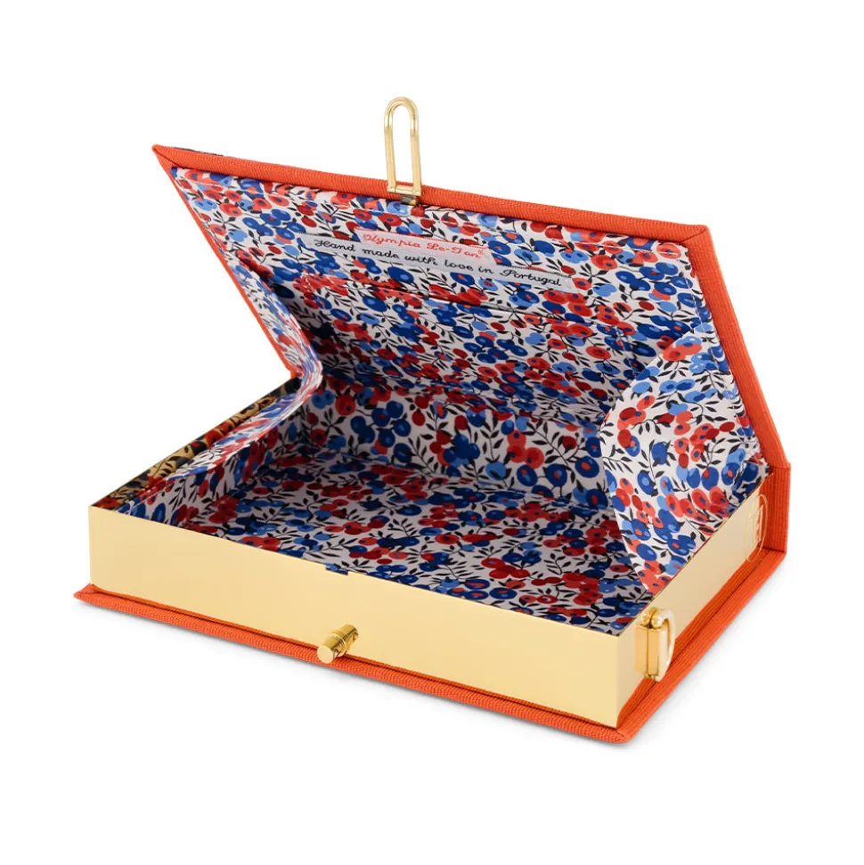Strapped|Book Clutch<Olympia Le-Tan St Moritz Orange (Strapped)