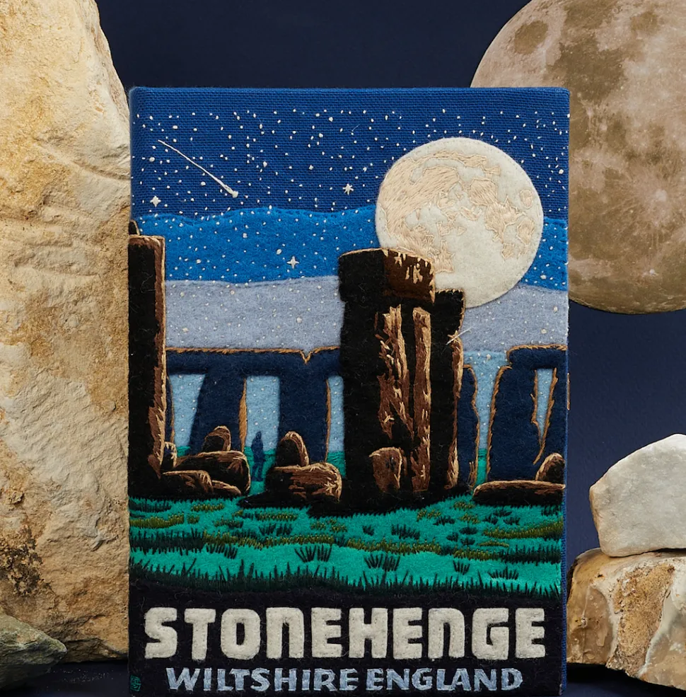 Non-Strapped|Book Clutch<Olympia Le-Tan Stonehenge