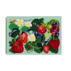 Non-Strapped|Book Clutch<Olympia Le-Tan Strawberry Holly Ovenden