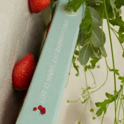 Non-Strapped|Book Clutch<Olympia Le-Tan Strawberry Holly Ovenden