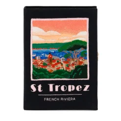 Non-Strapped|Book Clutch<Olympia Le-Tan St Tropez