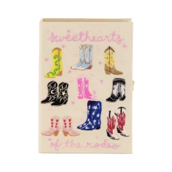 Non-Strapped|Book Clutch<Olympia Le-Tan Sweethearts of the Rodeo