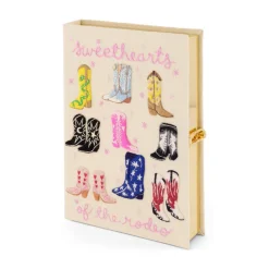 Non-Strapped|Book Clutch<Olympia Le-Tan Sweethearts of the Rodeo