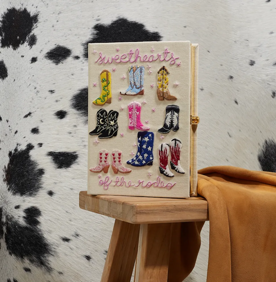 Non-Strapped|Book Clutch<Olympia Le-Tan Sweethearts of the Rodeo