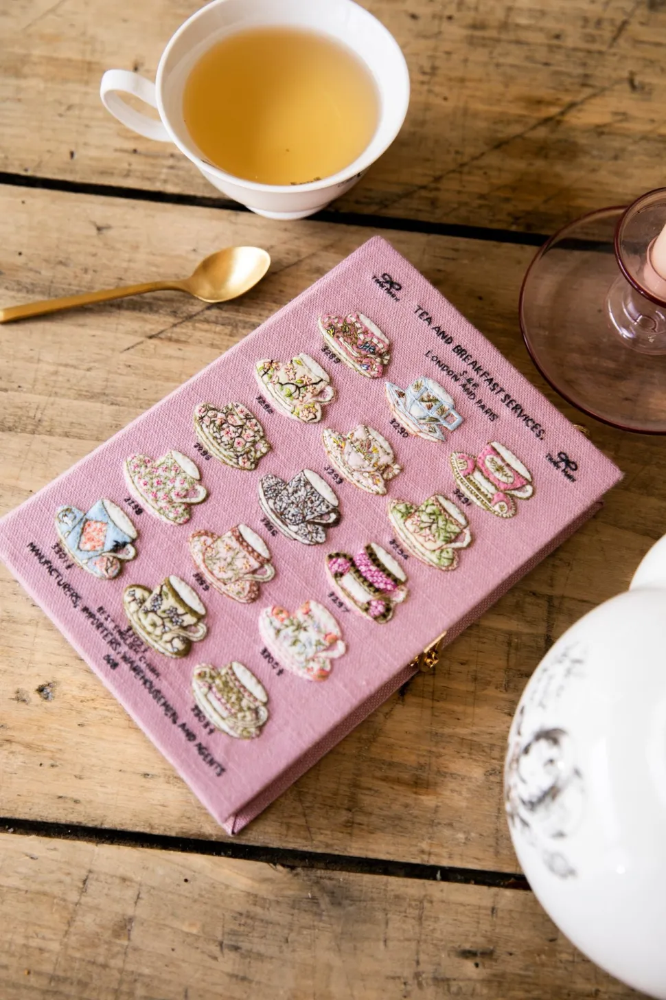 Strapped|Book Clutch<Olympia Le-Tan Teacup (Strapped)