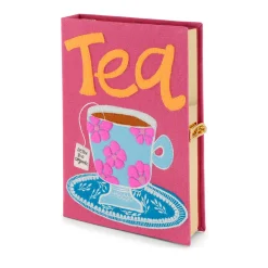 Non-Strapped|Book Clutch<Olympia Le-Tan Tea Time