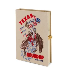 Non-Strapped|Book Clutch<Olympia Le-Tan Texas