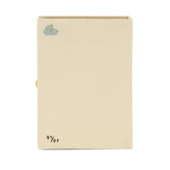 Strapped|Mini Book Clutch<Olympia Le-Tan The Art of Happy Marriage White (Mini – Strapped)