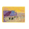 Non-Strapped|Book Clutch<Olympia Le-Tan The Cliffs At Etretat Monet