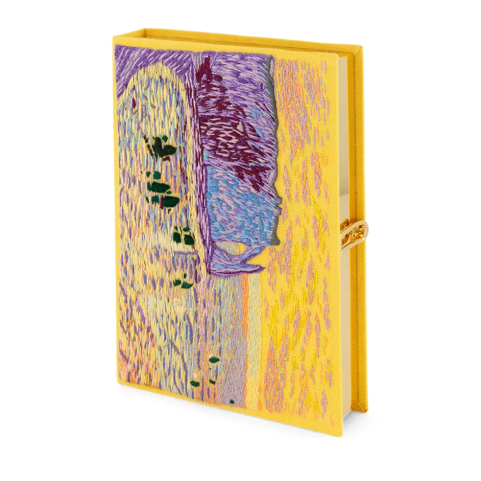 Non-Strapped|Book Clutch<Olympia Le-Tan The Cliffs At Etretat Monet