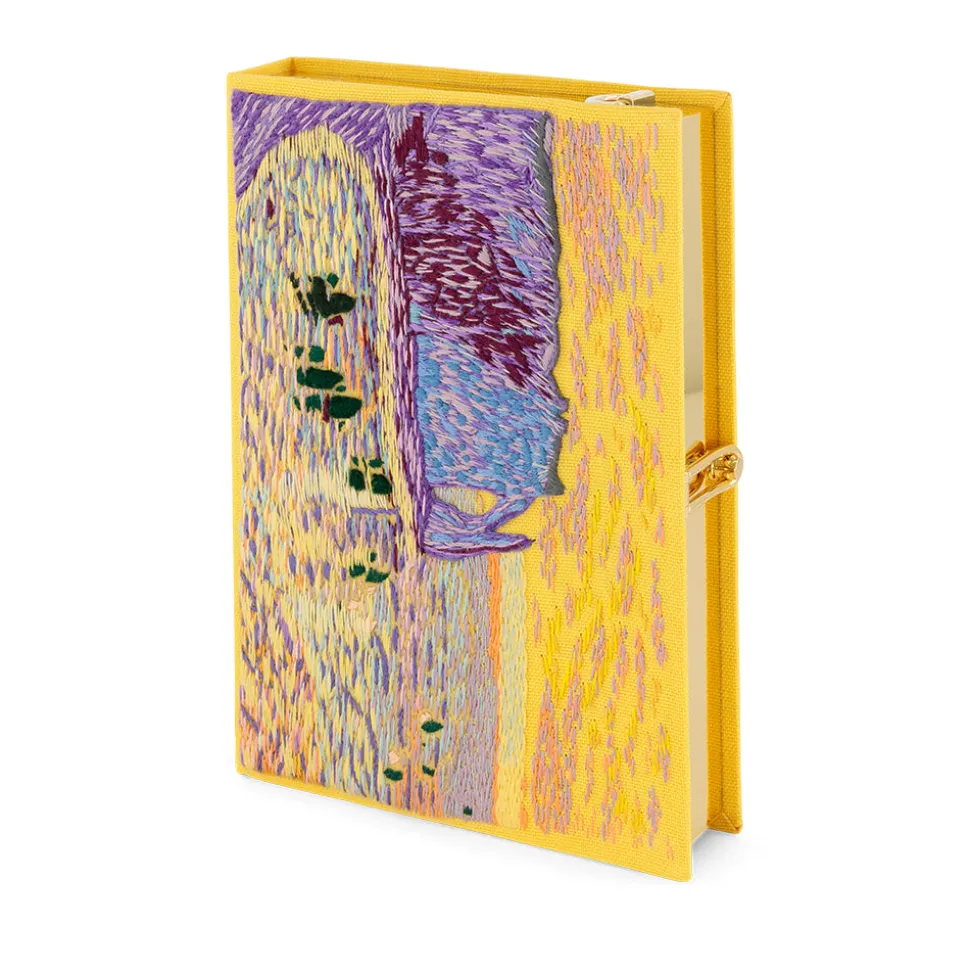 Strapped|Book Clutch<Olympia Le-Tan The Cliffs At Etretat Monet (Strapped)