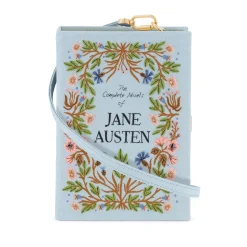 Strapped|Book Clutch<Olympia Le-Tan The Complete Novels of Jane Austen (Blue – Strapped)
