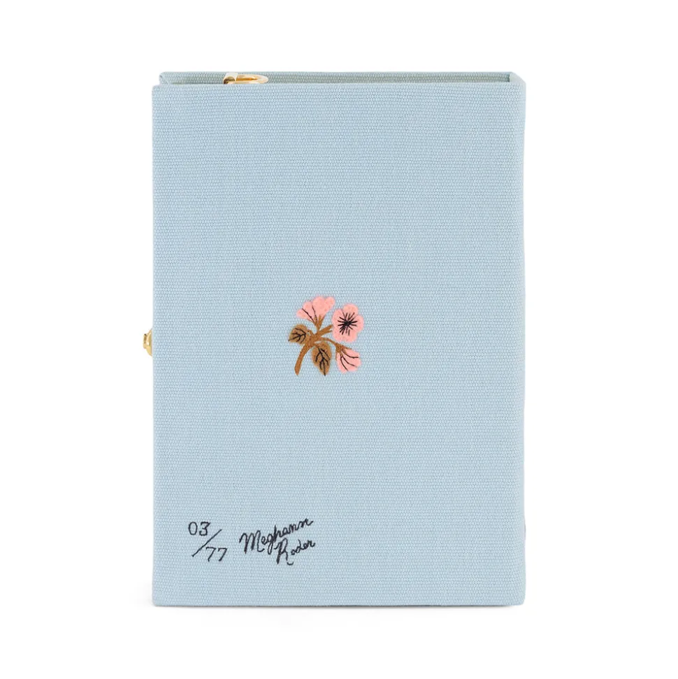 Strapped|Book Clutch<Olympia Le-Tan The Complete Novels of Jane Austen (Blue – Strapped)