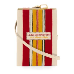 Strapped|Book Clutch<Olympia Le-Tan The Cookbook by Trefois (Strapped)