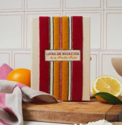 Strapped|Book Clutch<Olympia Le-Tan The Cookbook by Trefois (Strapped)