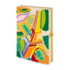 Non-Strapped|Book Clutch<Olympia Le-Tan The Eiffel Tower Delaunay