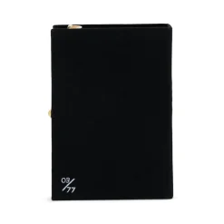 Strapped|Book Clutch<Olympia Le-Tan The Eiffel Tower Seurat Black (Strapped)