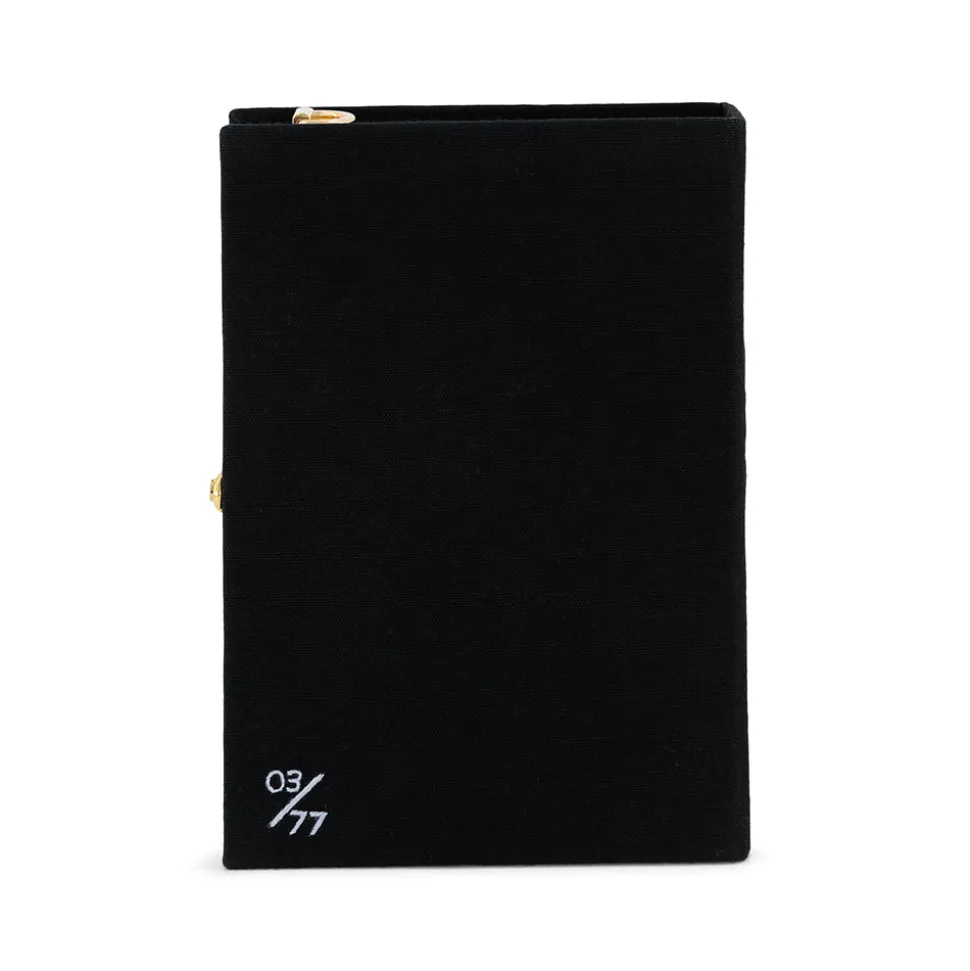 Strapped|Book Clutch<Olympia Le-Tan The Eiffel Tower Seurat Black (Strapped)