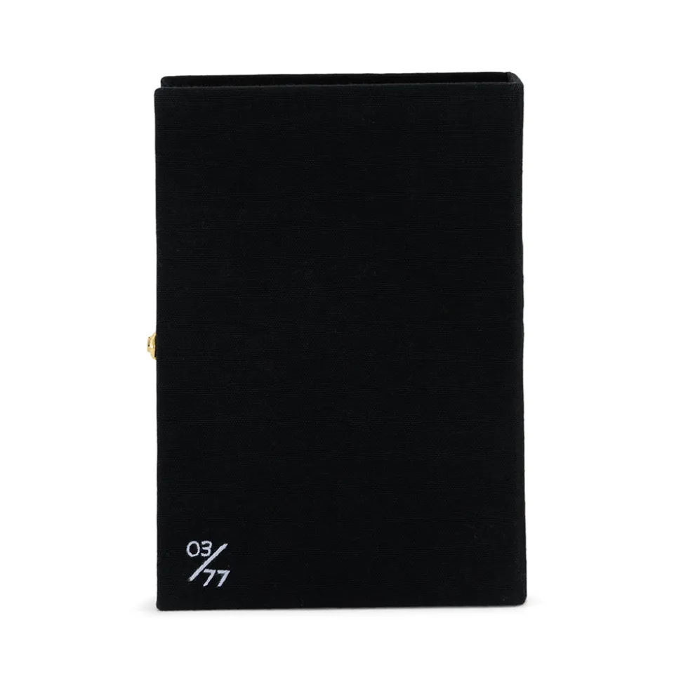 Non-Strapped|Book Clutch<Olympia Le-Tan The Eiffel Tower Seurat Black