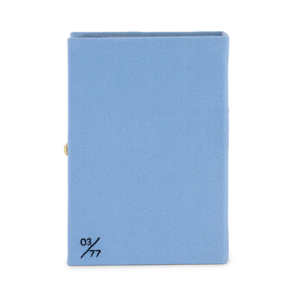 Non-Strapped|Book Clutch<Olympia Le-Tan The Eiffel Tower Seurat Blue