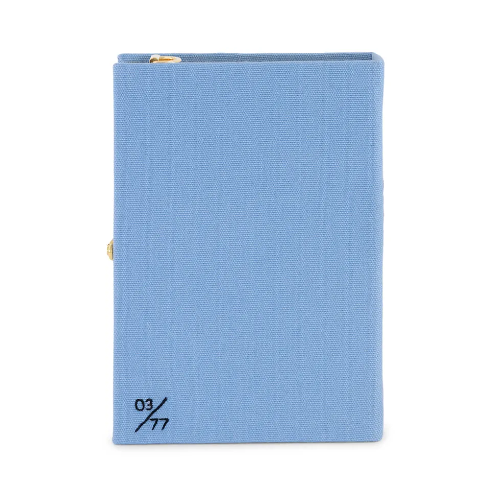 Strapped|Book Clutch<Olympia Le-Tan The Eiffel Tower Seurat Blue (Strapped)