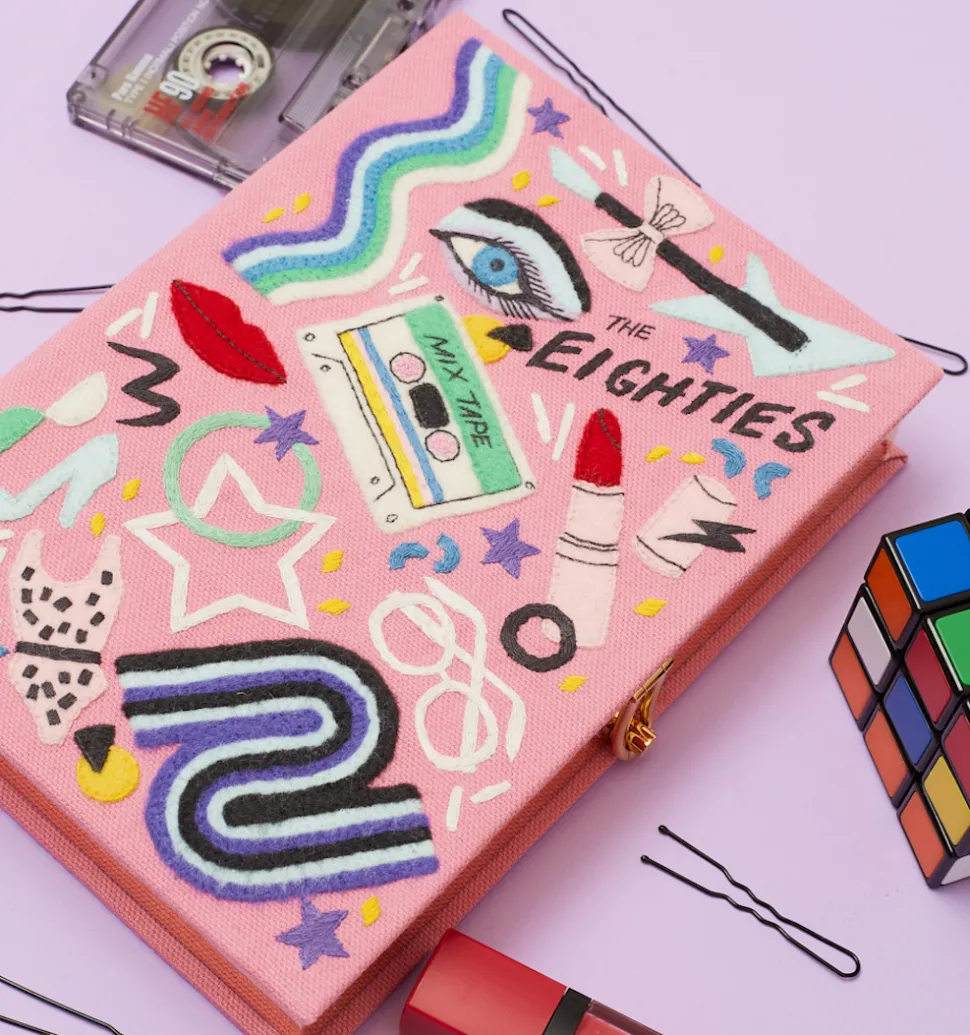 Non-Strapped|Book Clutch<Olympia Le-Tan The Eighties by Meghann Rader