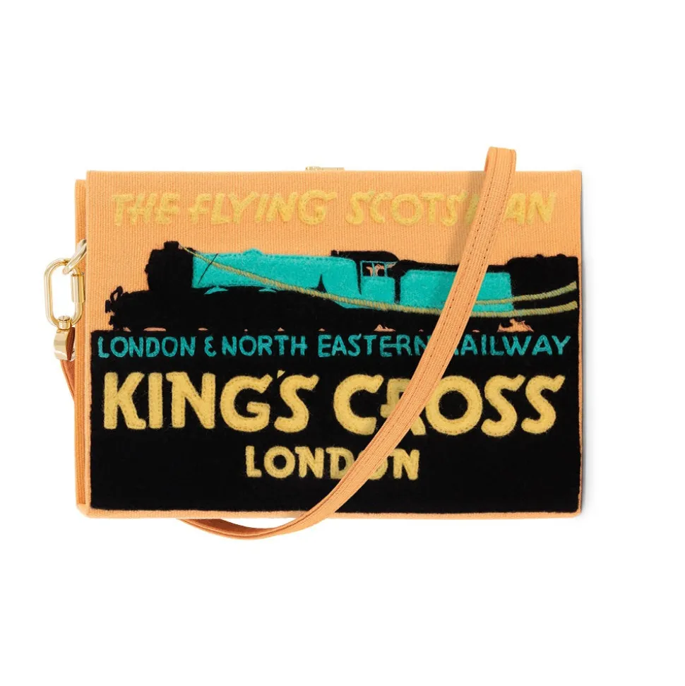 Strapped|Book Clutch<Olympia Le-Tan The Flying Scotsman Kings Cross (Strapped)