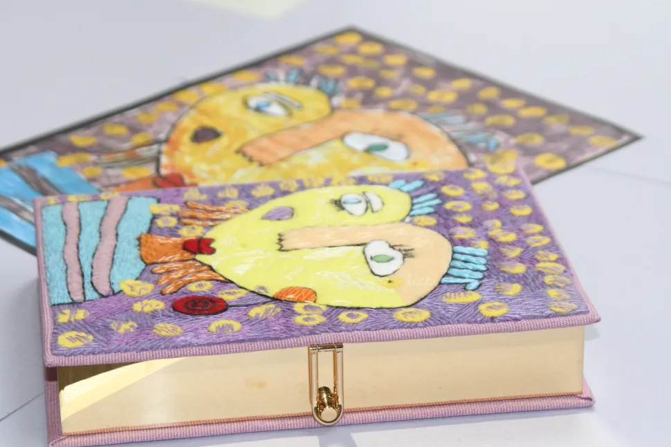 Non-Strapped|Book Clutch<Olympia Le-Tan The Girl