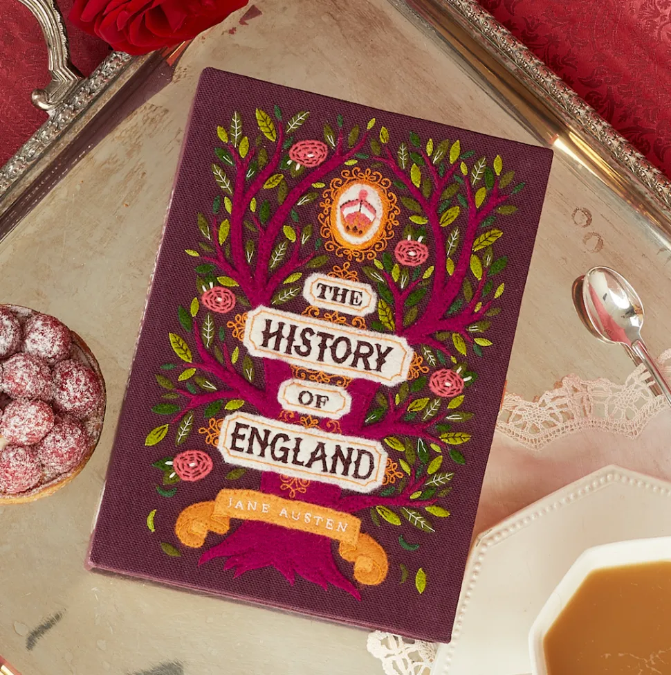 Strapped|Book Clutch<Olympia Le-Tan The History of England by Jenny Zemanek (Strapped)