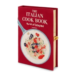 Non-Strapped|Book Clutch<Olympia Le-Tan The Italian Cook Book
