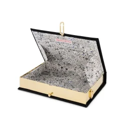 Strapped|Book Clutch<Olympia Le-Tan The Kiss Klimt Black (Strapped)