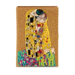 Non-Strapped|Book Clutch<Olympia Le-Tan The Kiss Klimt Potentille