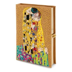 Non-Strapped|Book Clutch<Olympia Le-Tan The Kiss Klimt Potentille