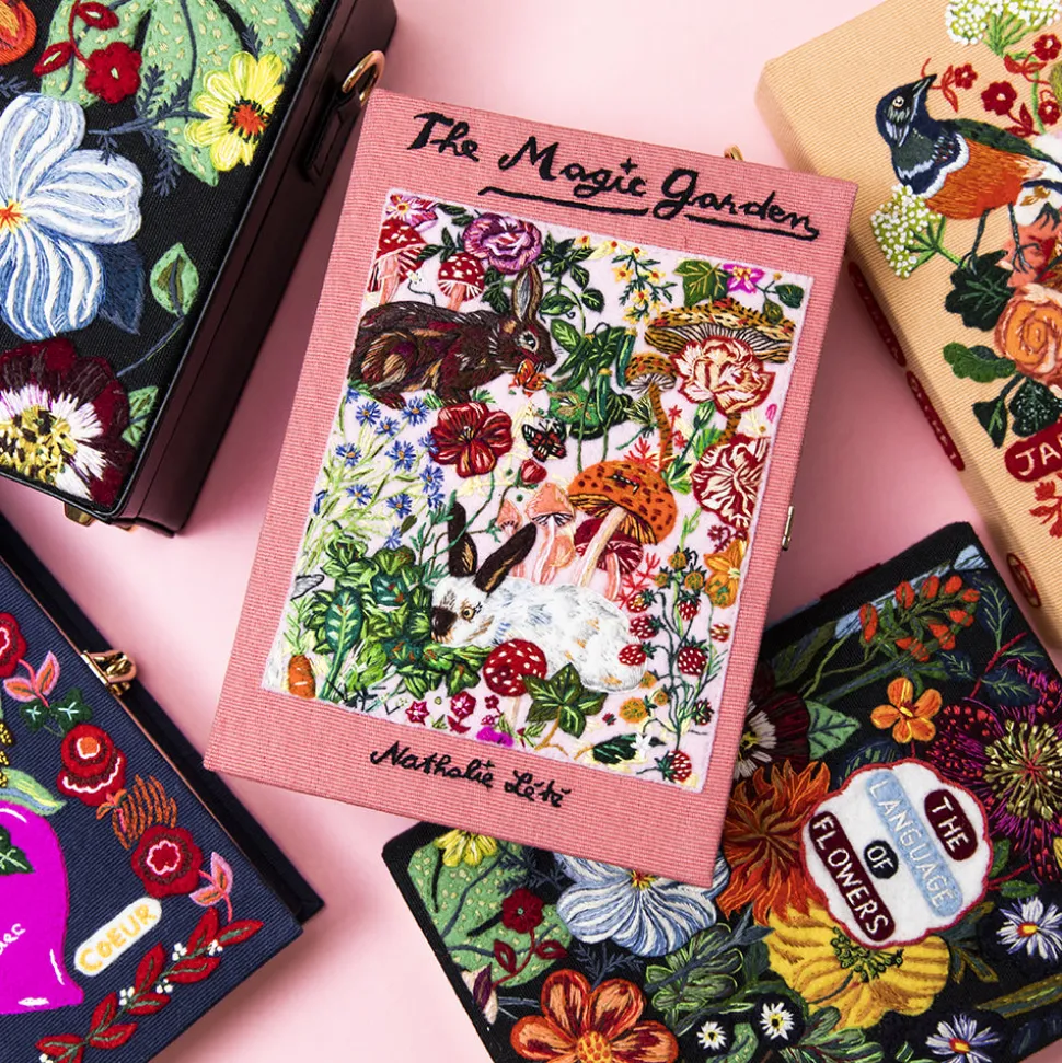 Non-Strapped|Book Clutch<Olympia Le-Tan The Magic Garden