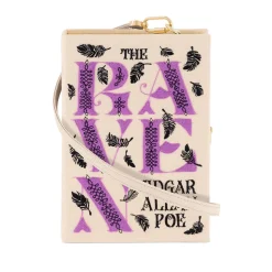 Strapped|Book Clutch<Olympia Le-Tan The Raven Edgar Allan Poe by Jenny Zemanek (Strapped)