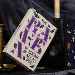 Strapped|Book Clutch<Olympia Le-Tan The Raven Edgar Allan Poe by Jenny Zemanek (Strapped)