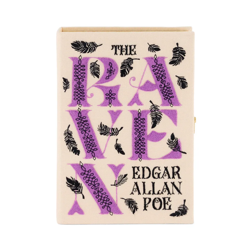 Non-Strapped|Book Clutch<Olympia Le-Tan The Raven Edgar Allan Poe by Jenny Zemanek
