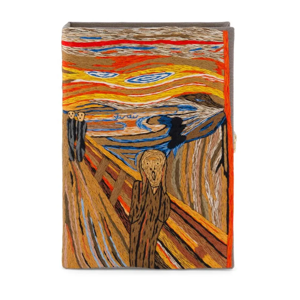 Non-Strapped|Book Clutch<Olympia Le-Tan The Scream