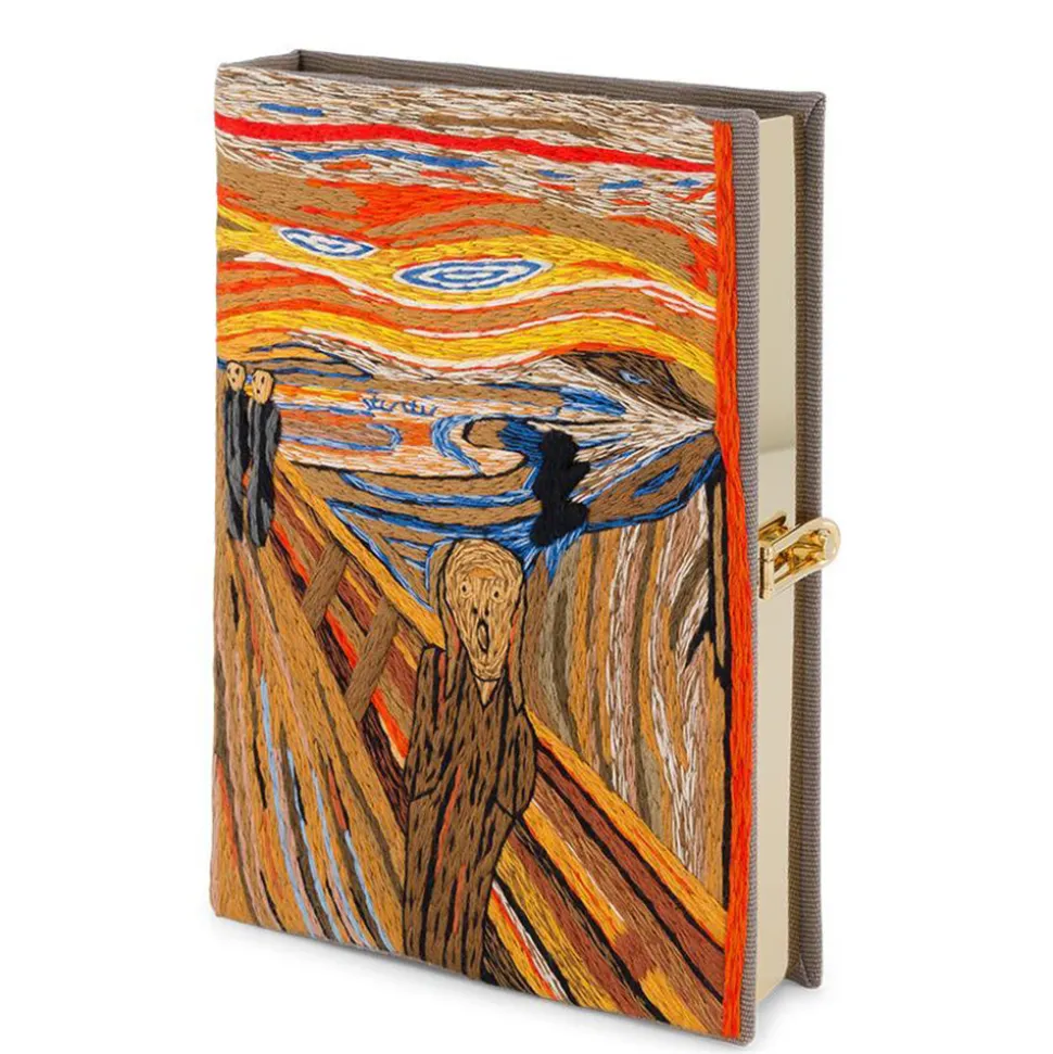 Non-Strapped|Book Clutch<Olympia Le-Tan The Scream