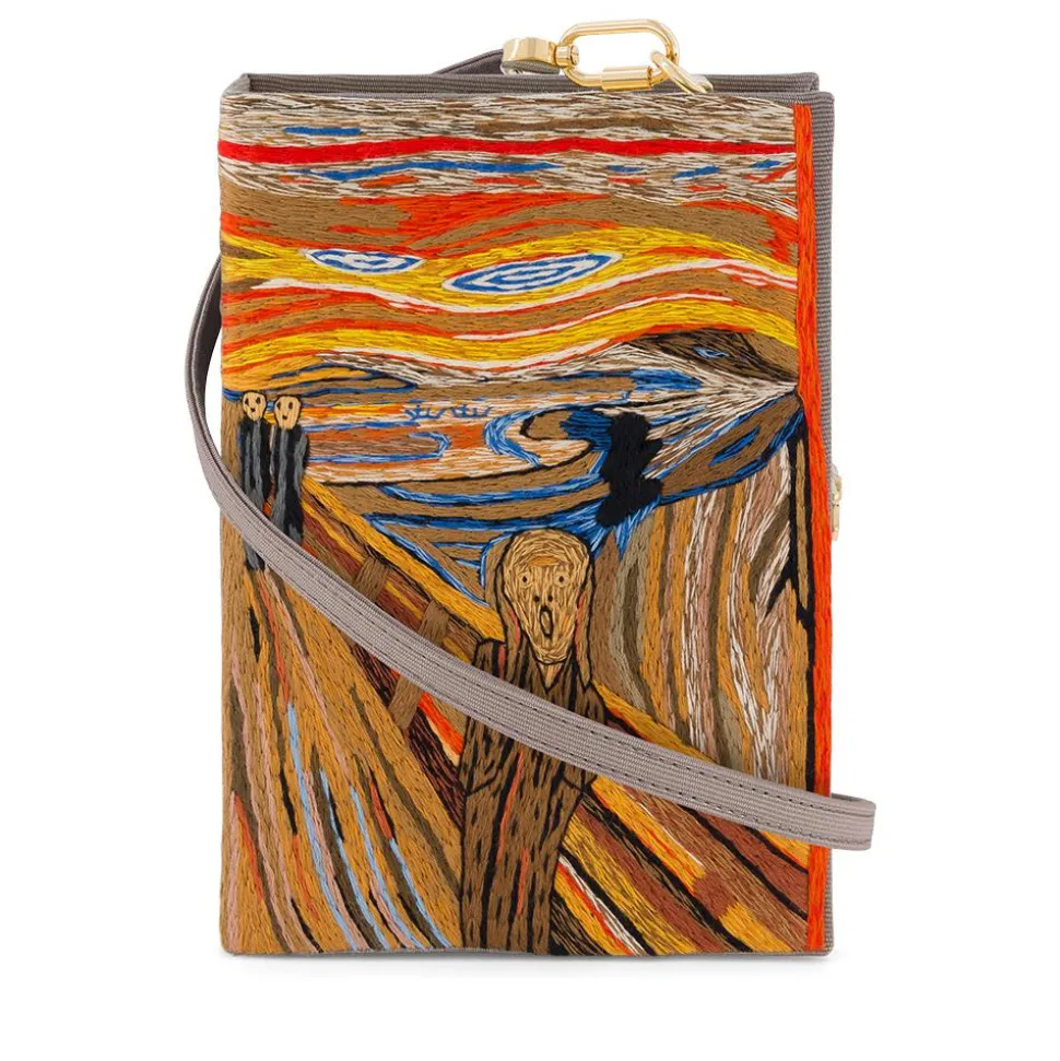 Strapped|Book Clutch<Olympia Le-Tan The Scream (Strapped)