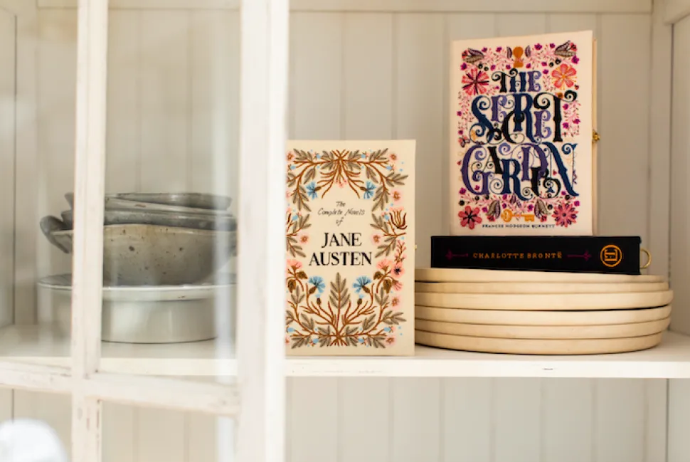 Strapped|Book Clutch<Olympia Le-Tan The Secret Garden by Jenny Zemanek (Strapped)