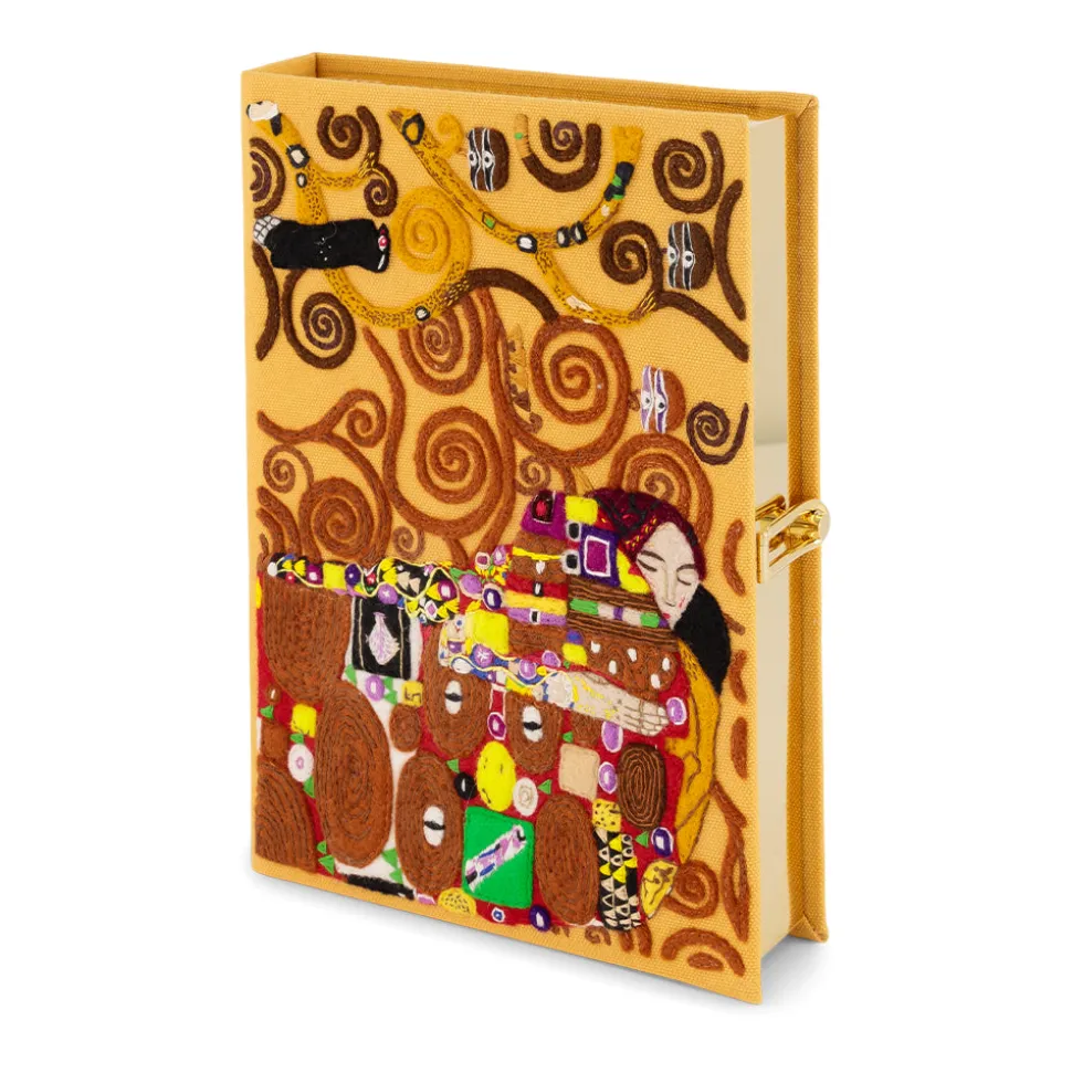 Non-Strapped|Book Clutch<Olympia Le-Tan The Tree Of Life Klimt