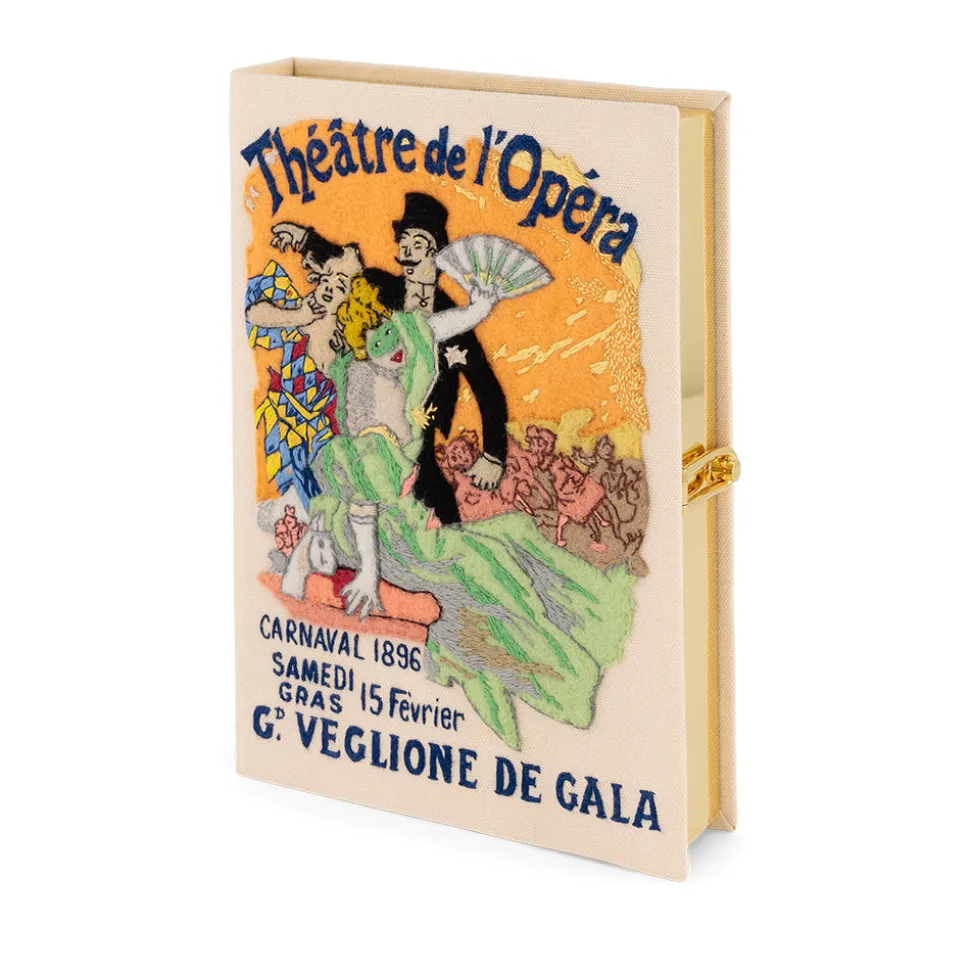 Non-Strapped|Book Clutch<Olympia Le-Tan Théâtre de l'Opéra