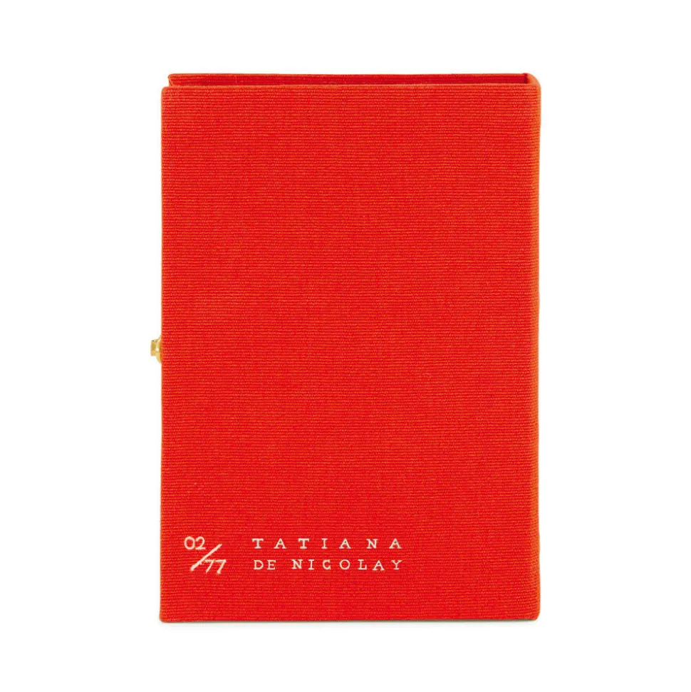 Non-Strapped|Book Clutch<Olympia Le-Tan Tiger Sanctuary