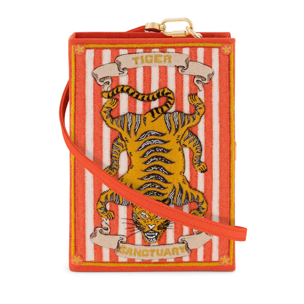 Strapped|Book Clutch<Olympia Le-Tan Tiger Sanctuary (Strapped)