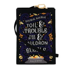 Strapped|Book Clutch<Olympia Le-Tan Toil and Trouble Macbeth by Jenny Zemanek (Strapped)