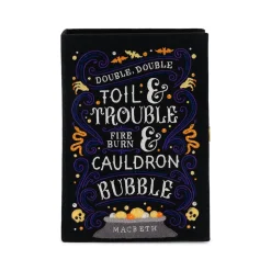 Non-Strapped|Book Clutch<Olympia Le-Tan Toil and Trouble Macbeth by Jenny Zemanek