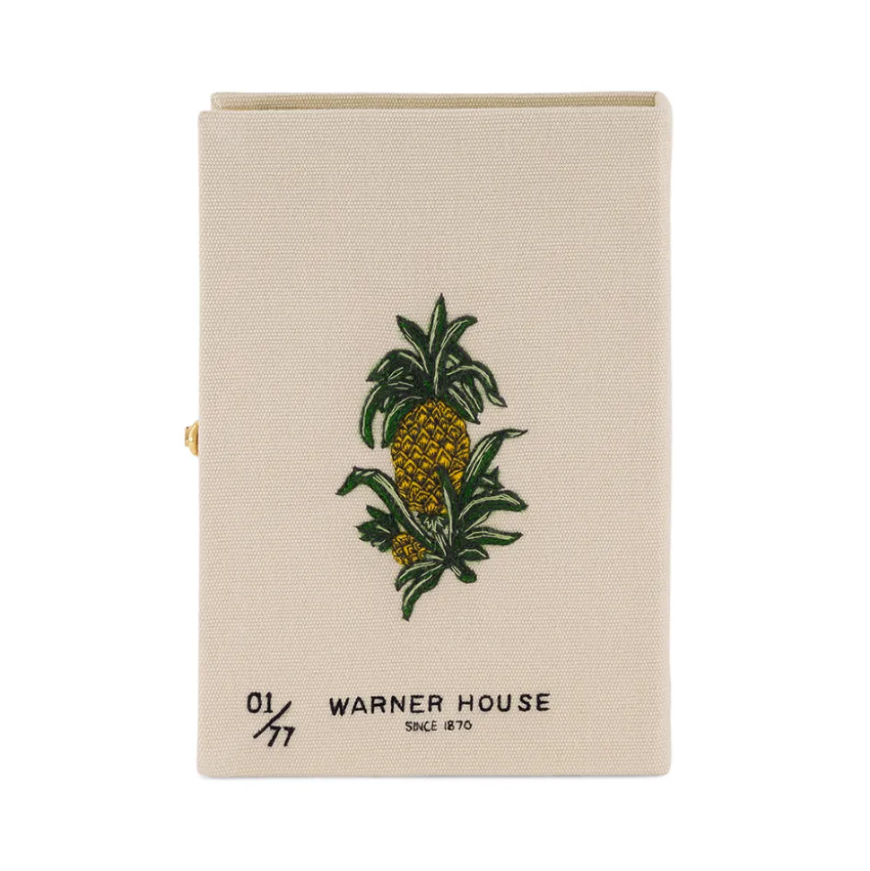 Non-Strapped|Book Clutch<Olympia Le-Tan Tropical Chic